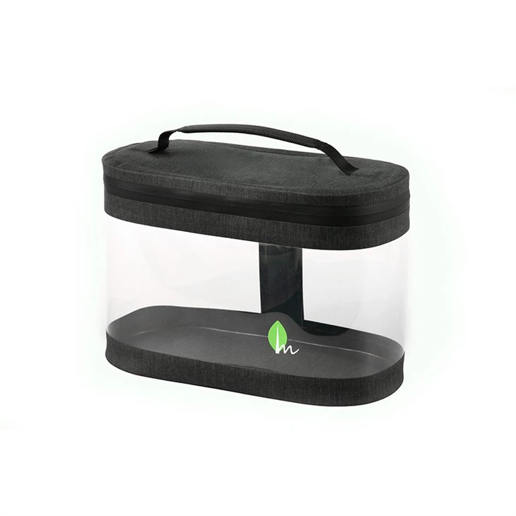 transparent toiletry bag
